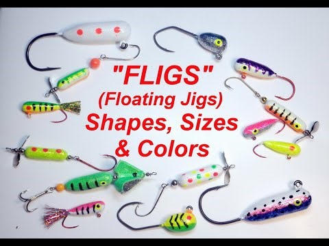 FLIG SIZES , SHAPES & COLORS