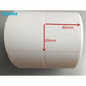 [Hot Item] Wholesale Office Adhesive Barcode Thermal Paper Labels with 30*40mm Size