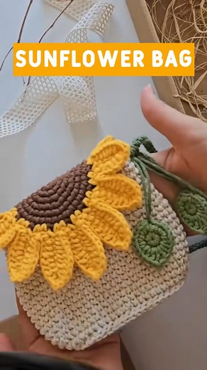 72K views · 1.2K reactions | Crochet sunflower bag  #crochet #flower #spring #sunflower #sunflowers #crochetbag #flowercrochet #bag #crochetflower #crochetutorial #diy #habdmade #foryou #handcrafted #fyp #crochet #crochetidea #crochetlovers #totebag #sunflowerbag #crochetsunflowerbag #crochetsunflower #sunflowercrochet #3dcroche | Crochet Bag Creation | Facebook