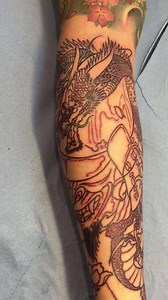 Première séance pour ce masque de samurai !!! | Fisherman Tattoo CLUB