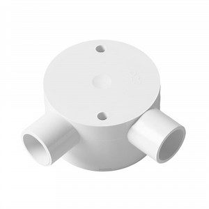 [Hot Item] AS/NZS Australian Standard PVC Electrical Conduit 2-Way Round Junction Box