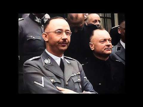 Reichsführer-SS Heinrich Himmler bezoekt NSB 19 mei 1942 [HD] Kleur