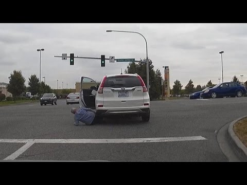 Elderly Woman Incredibly Survives Being Run Over by Her Own Car