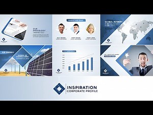 Company Profile Display Video - After Effects Template