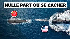 Pourquoi les sous-marins chinois sont nuls! Domination totale des États-Unis sous les mers