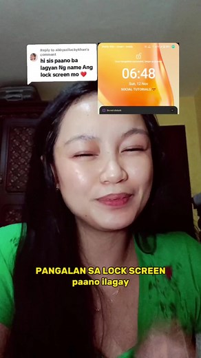 pangalan sa lock screen ng cellphone paano ilagay #nameonlockscreen #tutorials #socialtutorials | Social tutorials