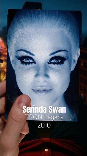 Serinda Swan as Siren – TRON: Legacy (2010) #SerindaSwan #SciFiAesthetic #MovieEdit