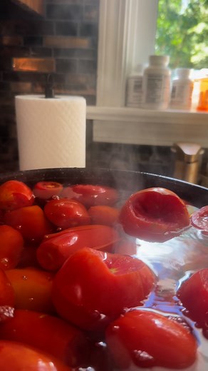 #blanching #tomatoes #gungarden | Jim Henry Saccoccia