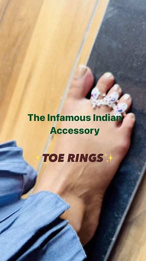 Toe rings: The silent stars of Indian jewelry✨ Shop the magnificent...