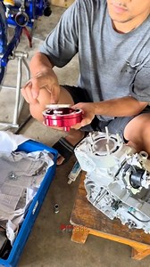 Proses pemasangan Head CNC Pada engine Ninja/KR spek 65mm teknisi Mr thana Thai #balapviralindo #ids388 | Racingviral