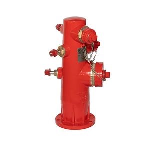 [Hot Item] Cast Iron Fire Hydrant 2 Way 3 Way Wet Pillar Ground Type Outdoor Fire Fighting Equipment