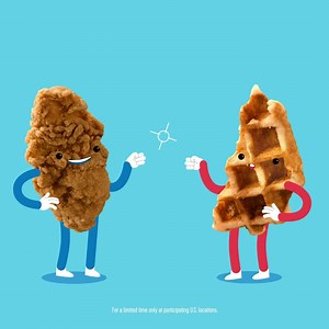 45 reactions · 11 shares | Chicken strips + Waffles = BFF4L. The DQ Chicken & Waffles Basket is back with sweet Belgian waffles, legendary chicken strips, syrup, and fries. #HappyTastesGood | Dairy Queen | Facebook