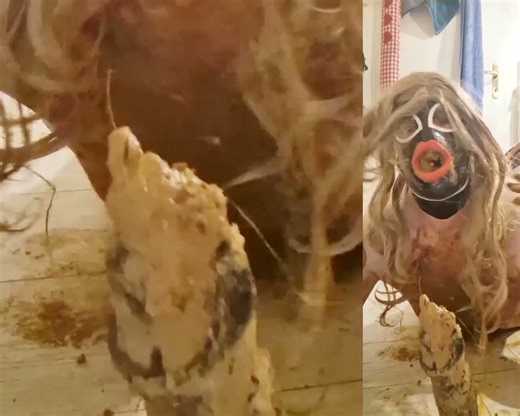 Scat Whore Marylin gets wild and weird Shit Eating 2