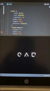 Create a Smooth CSS Loading Animation — No JavaScript Needed (Beginner Friendly) #css