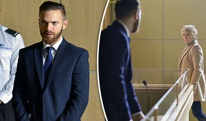 EastEnders - Mick Carter Beats Up Dean Wicks - 25th December 2014