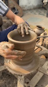 143K views · 974 reactions | Clay Pottery Primitive Earthenware Art Potter Making Roman Style Prehistoric Pottery | Smiley craft | Facebook