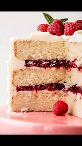 Vanilla Cake with Raspberry Filling Recipe Ingredients: For the Cake...