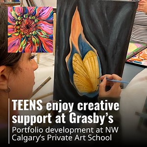 Register your teen in our skill development program. #teensyyc #teenscalgary #thingstodoinyyc #yycarts #artclassescalgary #yycevents #calgaryteens #calgaryartclass | Grasby Art Instruction, Art Supplies, and Framing | Facebook