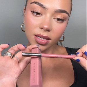 Fenty Beauty's NEW Gloss Bomb Stix High-Shine Gloss Stick, the gloss you know and love, now in a medium-pigment gloss stick. | fentybeauty