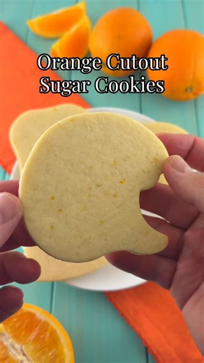 Mike | Semi Sweet Designs on Instagram: "🍊 The perfect summer cookie! These orange cutout cookies hold their shape, taste amazing, and pair perfectly with orange royal icing. **Orange Cookie Cut-Out Recipe** Ingredients • 1 cup (two sticks) unsalted butter, softened • 1 cup packed granulated sugar • 1 egg • Zest of 2 Oranges • 1 tbsp vanilla extract • 1 tbsp orange extract • 2 oz of cream cheese • 1 tsp salt • 1 tsp baking powder • 4 cups all-purpose flour Instructions 1. While butter is soften