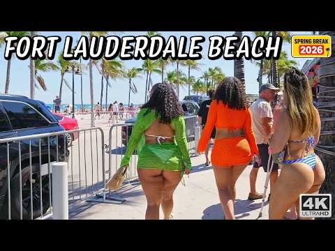 Fort Lauderdale Beach - Spring Break at Las Olas Beach