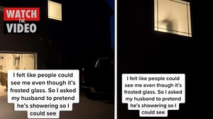 Mum realises she’s been flashing neighbours from bathroom window