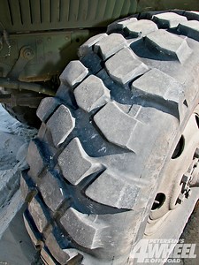 Testing Michelin's XML Military Tires