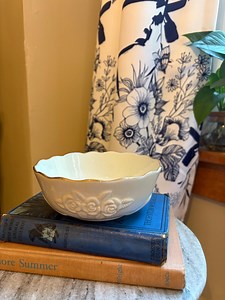 Vintage Lenox Ivory Porcelain Rose Bowl With Gold Trim - Etsy Australia