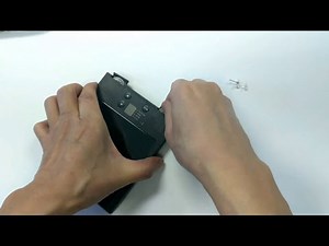 How to Replace Batteries - Antra AH7-X30P series welding helmet