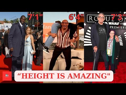 Hollywood Giants: Meet the Tallest Actors and Their Incredible Stories | Then and now 2024