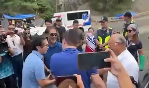 9.7K views · 356 reactions | WATCH: Department of Public Works and Highways Secretary Vince Dizon leads the inspection of the Overview, Palacapao, Quezon, Bukidnon road on Wednesday (Jan. 14, 2026). Along with Senator Migz Zubiri, the officials led the opening of a detour road traversing the Davao-Bukidnon route. | Che Palicte (: Radio Kilat 107.7 FM) | Philippine News Agency | Facebook