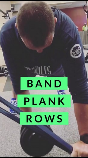 4.8K views · 70 reactions | Band plank rows-----------------...