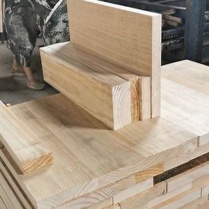 [Hot Item] 18mm 12mm 4X8 Grade Solid Wood Paulownia Timber Lumber Prices Paulownia Finger Jointed Boards