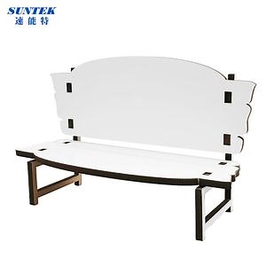 [Hot Item] Customized Heat Transfer White Sublimation MDF Hardboard Memorial Bench