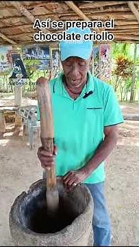 ATTENTION EUROPE! 🇩🇴 This is how authentic Dominican Creole chocolate is prepared