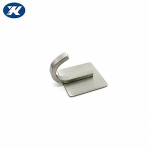 [Hot Item] Stainless Steel Towel Coat Clothes Hooks Self Adhesive Holders for Hanging