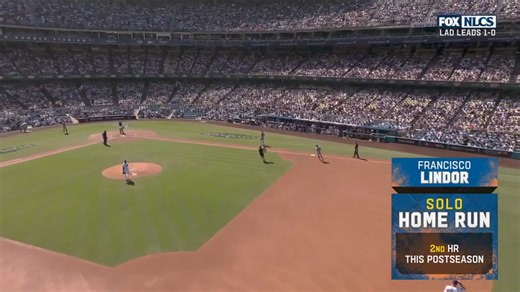 LEADOFF LINDOR LASER 💥 #NLCS | MLB