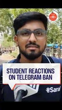 Students react to Telegram ban in India until NEET rexam