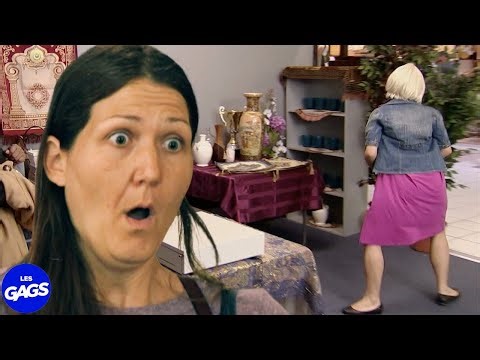 Elle court vite pour une femme enceinte... | Juste Pour Rire Les Gags