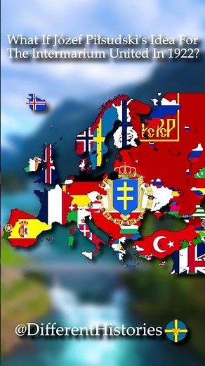 What If The Intermarium United In 1922? 🇵🇱🇨🇿🇺🇦🇪🇪 #history #geography #maps #flag