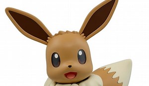 Pokemon Eevee Becomes Big in This Posable Plastic Model