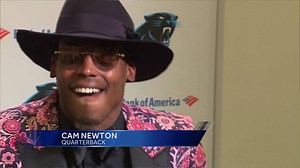 ICYMI, Cam Newton had some fun with his post-game music after Monday night's win over Miami. We asked him about it after the game was over, loved his answer, and then had a little fun with it at the end of tonight's 6 o'clock news. | WXII Kenny Beck
