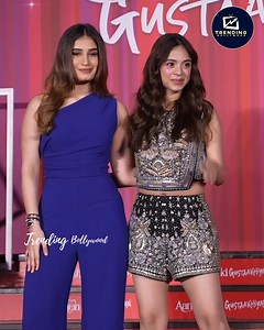 Rasha Thadani & Nitanshi Goel Shine at the Premiere of Aankhon Ki Gustaakhiyan #trendingbollywood #trending #celebrity | Trending Bollywood