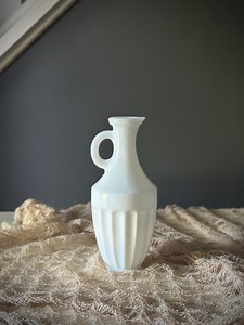 Vintage Avon Milk Glass Cruet: White Paneled Bud Vase - Etsy Canada