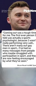 Team GB curler Bruce Mouat has opened up about coming out in 2014