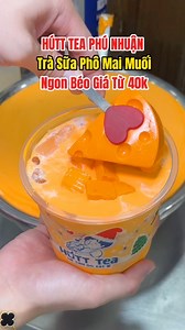 Trà sữa phô mai muối ở Hút Tea | Tính Tung Tăng