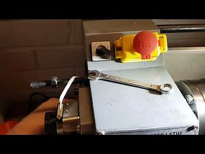 MX 8 x 14 mini-lathe improved motor mount and reduced belt tension.