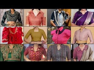 Collar Neck Blouse Designs New Model/Collar Blouse Design 2025/Collar Neck Design Ideas#front#gala