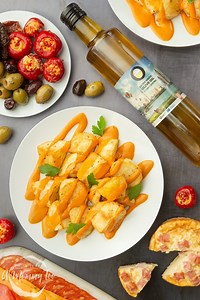 Spicy Spanish Potatoes (Patatas Bravas) Recipe