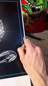 Fast two colors swan #pinstriping #timstriping #freehand #swan #calligraphy #freehand #kustom #hotrod #lowrider | Alexander Timchenko